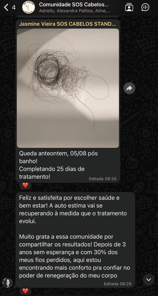 Depoimento Jasmine Vieira